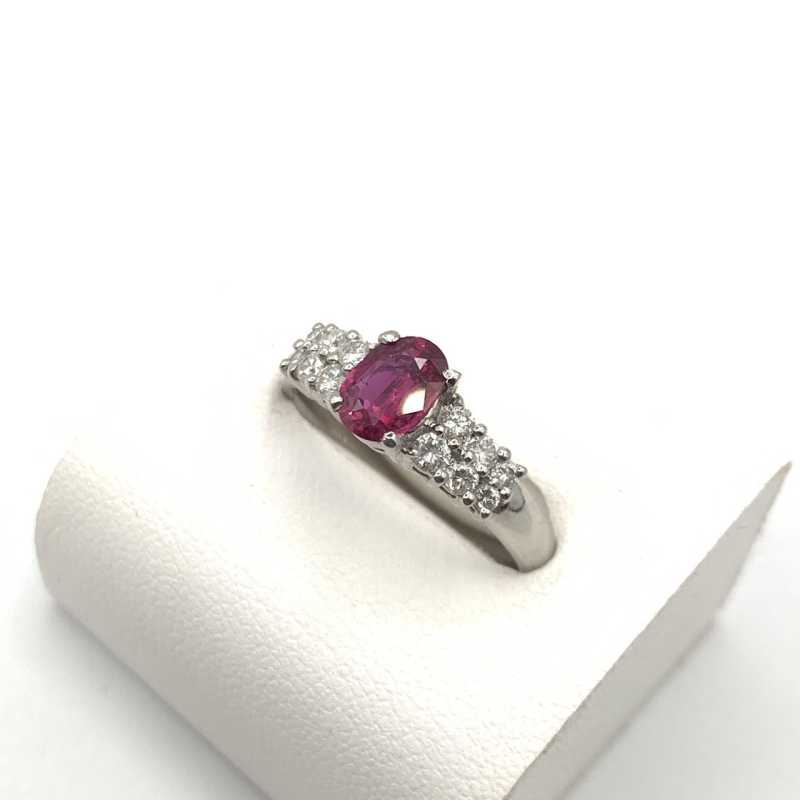 宝石買取 リング ルビー プラチナ