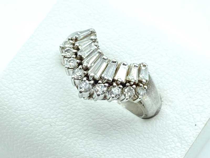 ダイヤモンド買取 プラチナ台 ダイヤモンド デザインリング