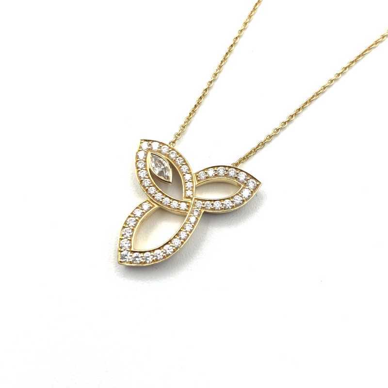 ハリー買取 ネックレス リリークラスター 