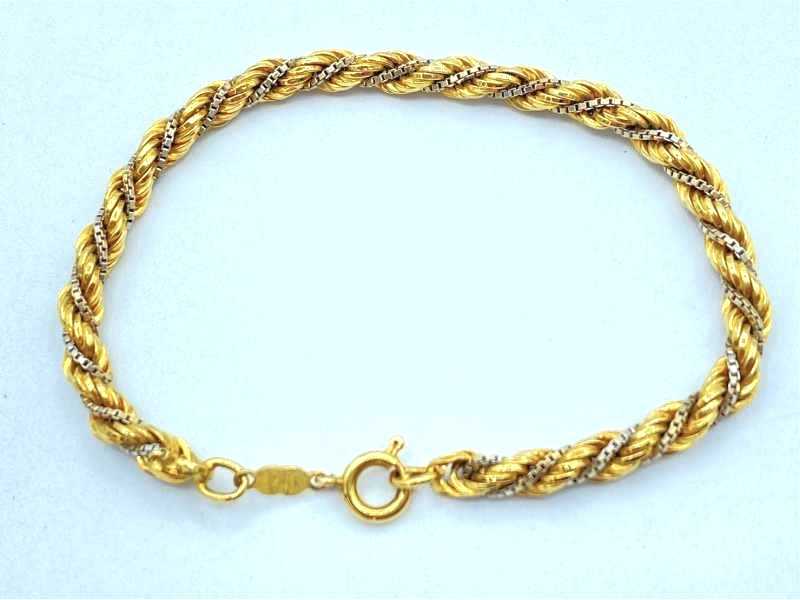 金買取 K18 ブレスレット 9.9g