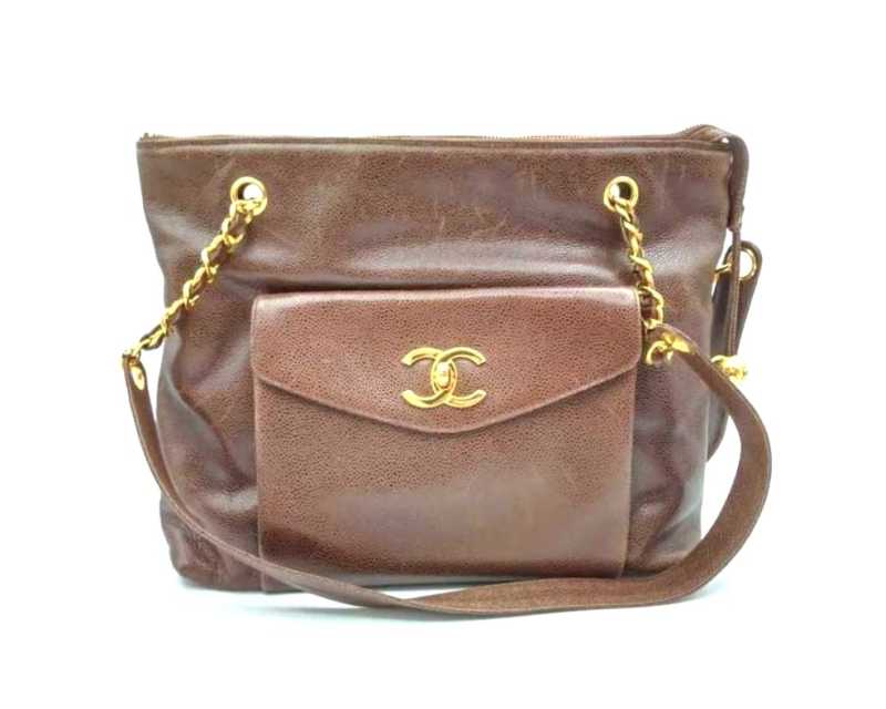 シャネル買取 ココマーク チェーントート 