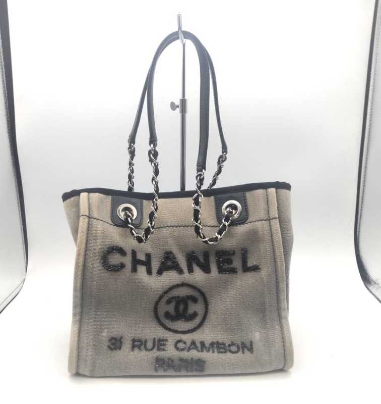 シャネル　買取　ドーヴィルPM　デニム