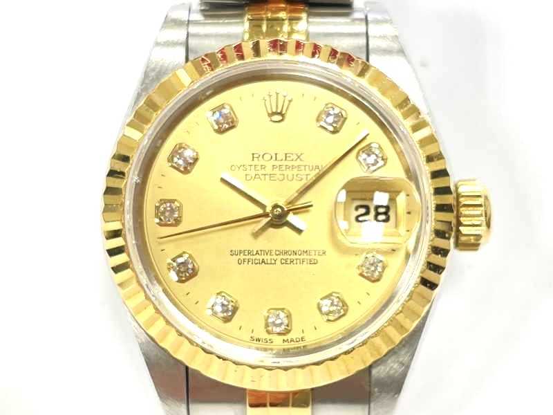 ロレックス買取 デイトジャスト Ref.69173G W番