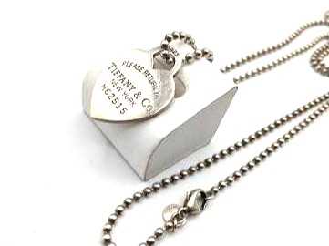 ティファニー買取 ハートタグネックレス