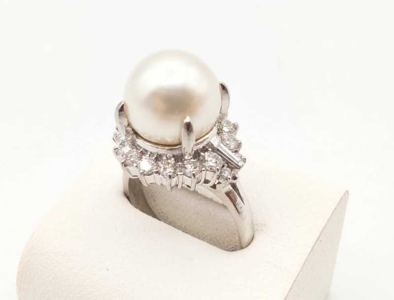 PT900リング　買取　パール