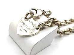 ティファニー買取 ハートタグネックレス