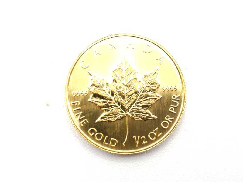金買取 メイプルリーフ金貨 K24