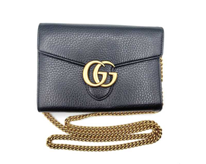 グッチ買取 GGマーモント チェーンウォレット