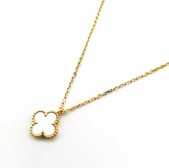 ヴァンクリーフ＆アーペル買取　スウィートアルハンブラネックレス　シェル