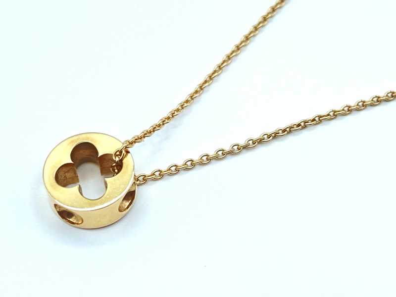 ルイヴィトン買取 750YG パンダンティフ アンプラント ネックレス 