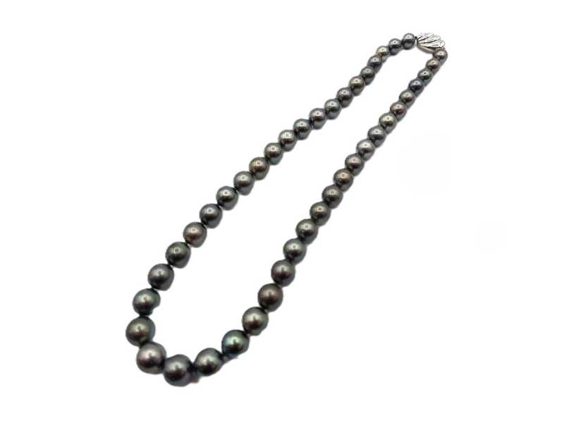 宝石買取 ブラックパール ネックレス