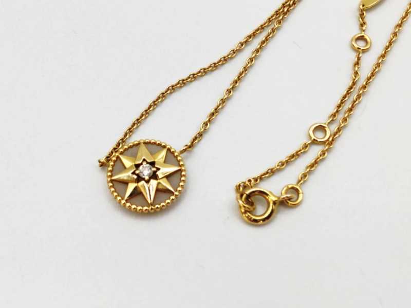 ディオール買取 ローズ デ ヴァン ネックレス