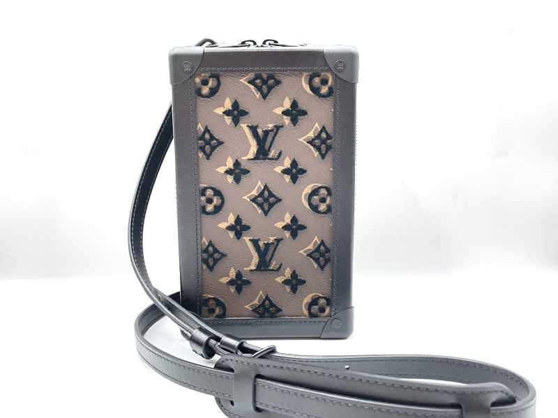 ルイヴィトン買取 ヴァーティカル ソフトトランク モノグラム タフタージュ M45044