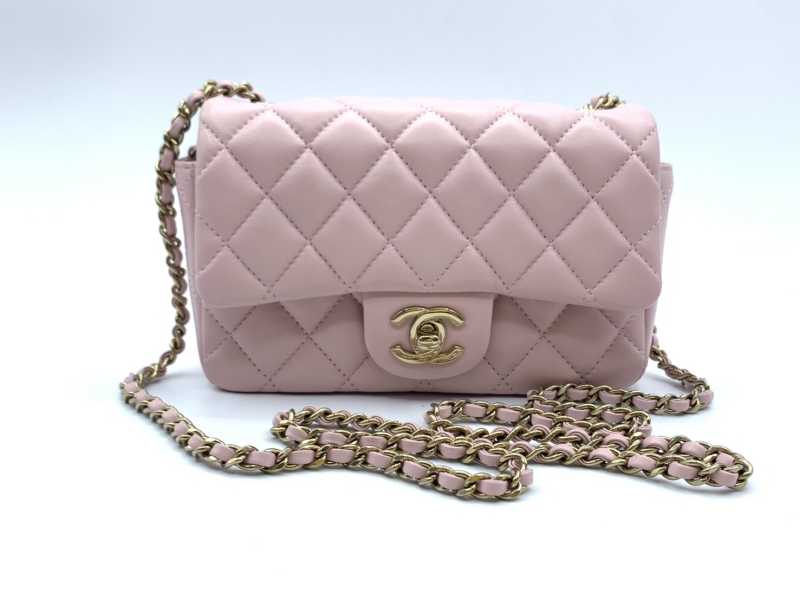 シャネル買取 ミニフラップバッグ AS5219