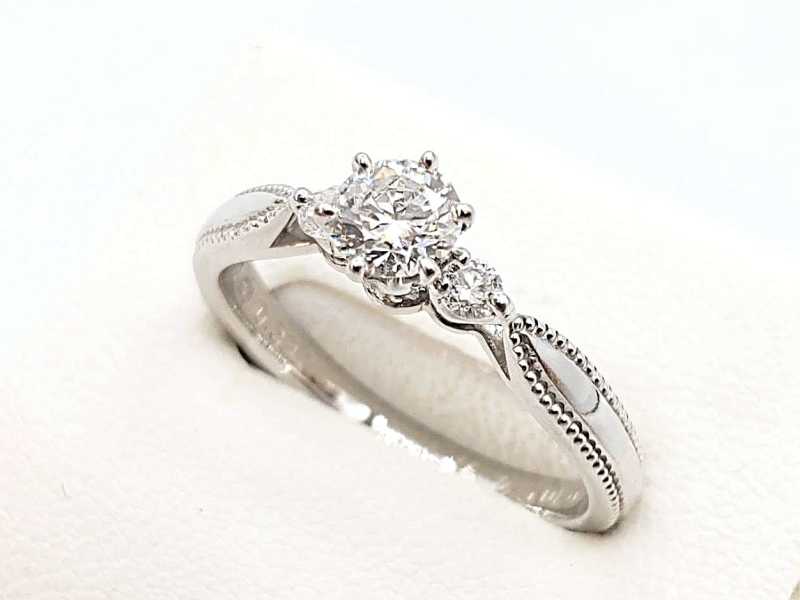 ダイヤモンド買取 0.3カラットプラチナリング