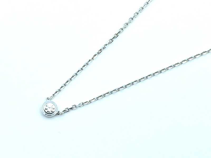 カルティエ買取 750WG ダムール ネックレス XS