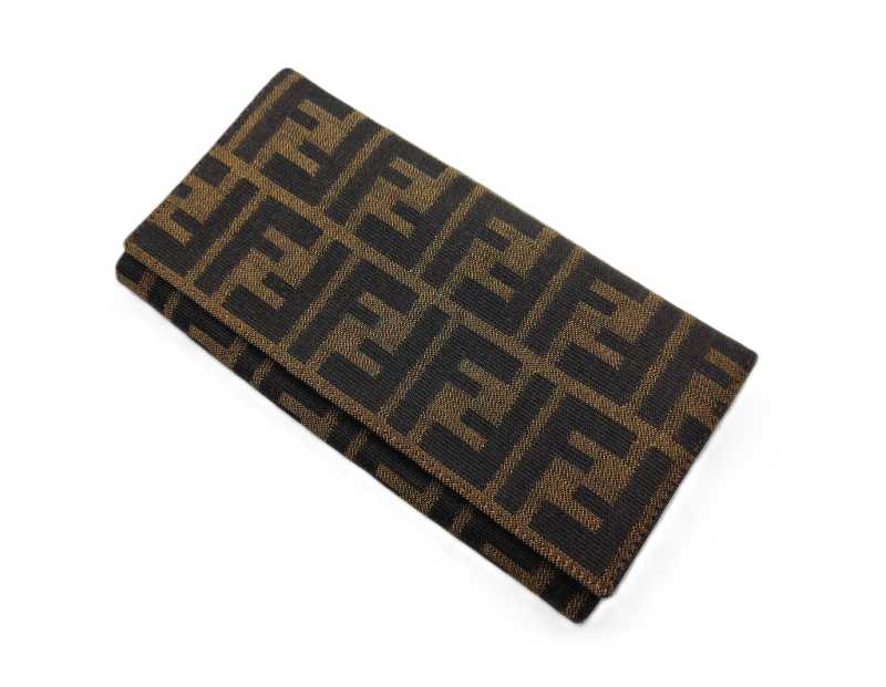 フェンディ買取 ズッカ柄 ロング ウォレット
