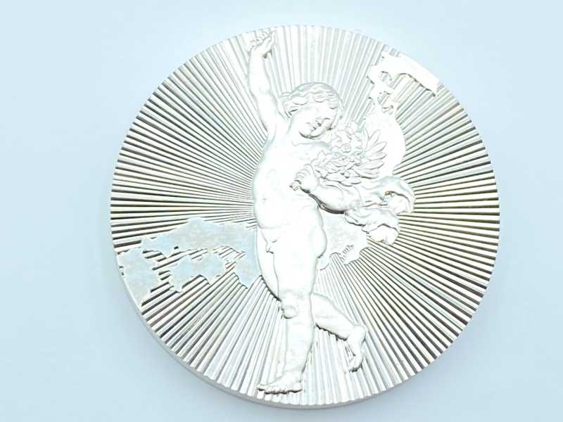 銀買取 純銀 青函トンネル 瀬戸大橋開通 記念貨幣発行記念メダル 124.6g