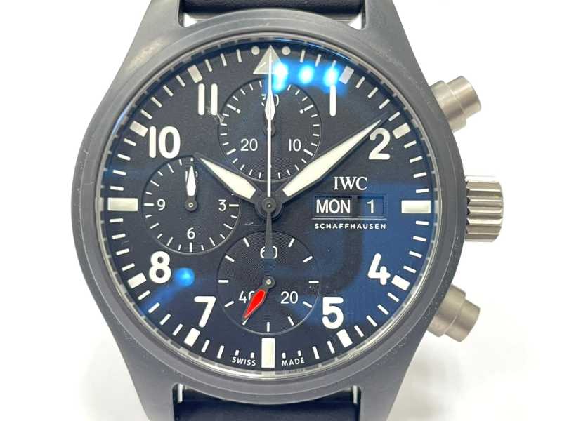 IWC買取 パイロット ウォッチ クロノグラフ 41 トップガン IW389401