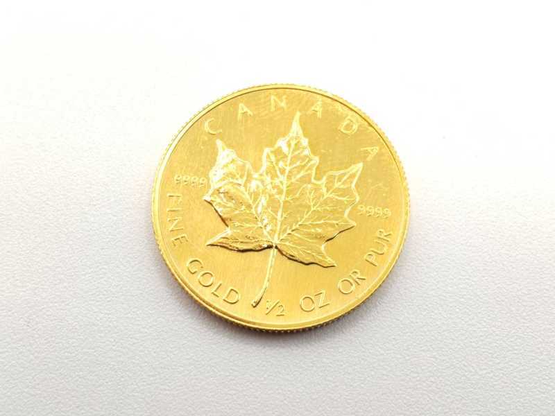 金買取 メイプルリーフ金貨 K24