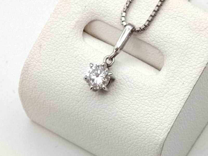 ダイヤモンド買取 ネックレス Pt850