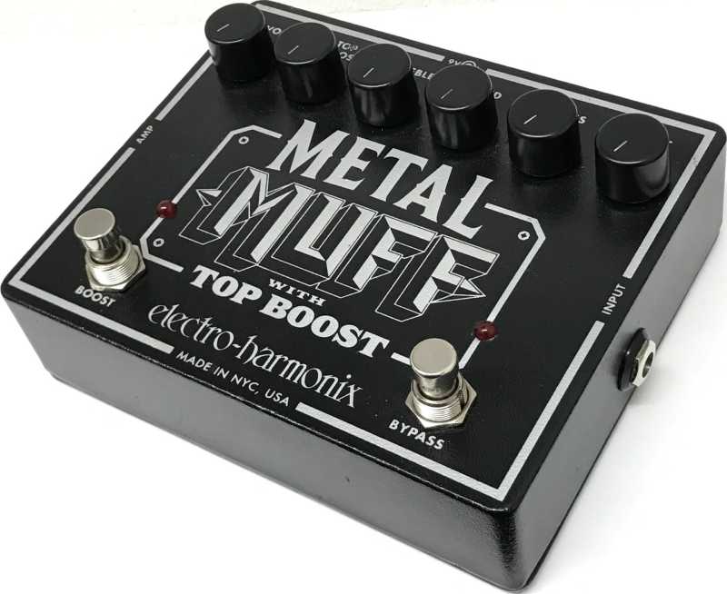 electro-harmonixエフェクターElectro-Harmonix Metal Muff with Top