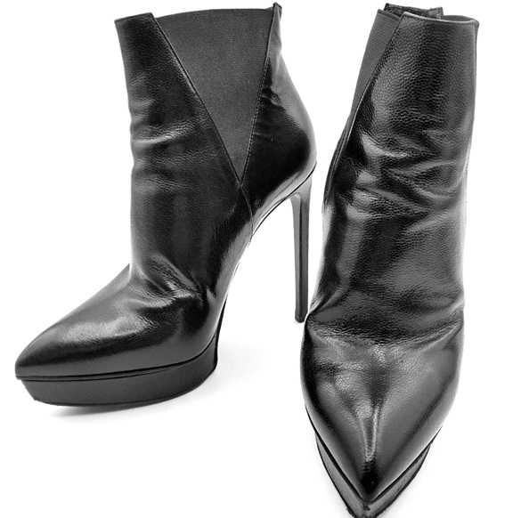 サンローラン買取　サイドゴアショートブーツ