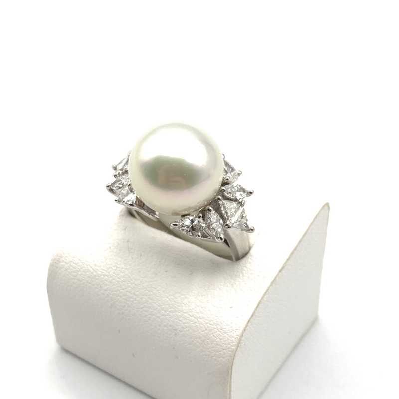 宝石買取 リング パール プラチナPt900