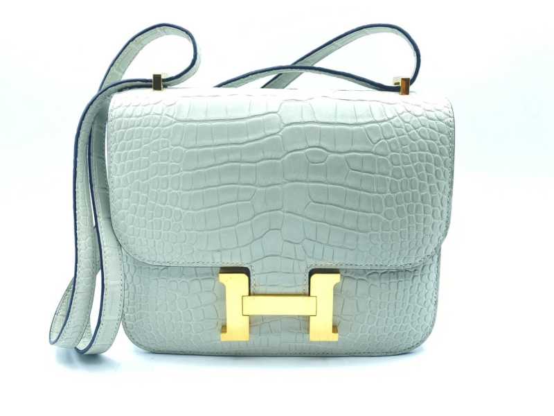 エルメス　買取　コンスタンスミニ3　アリゲーターマット