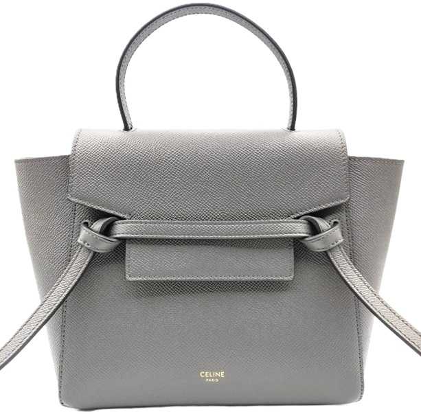 セリーヌ買取　ベルトバッグナノ　レザー