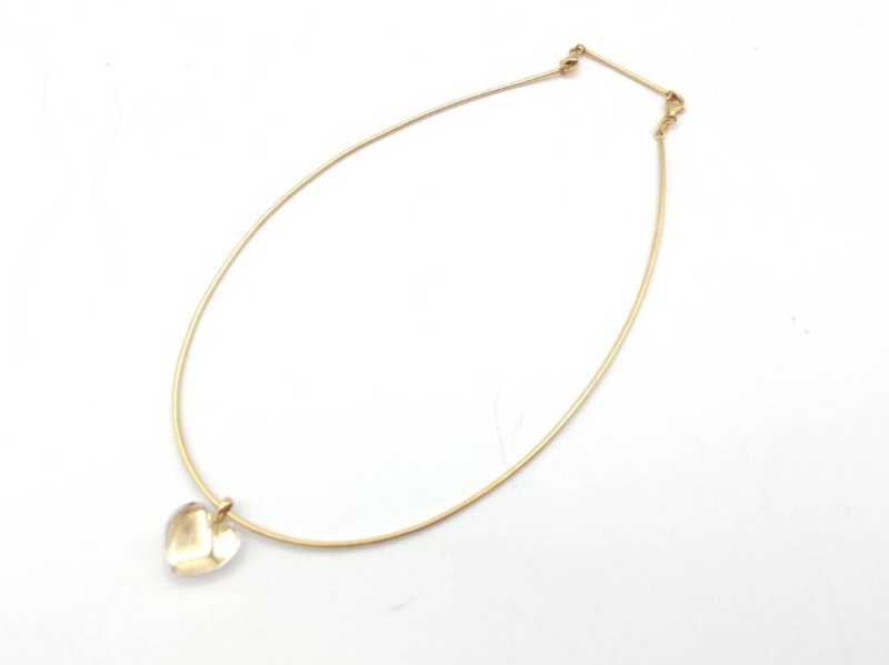 バカラ　買取　ネックレス　750YG