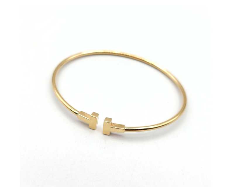 ティファニー買取 Tワイヤー ブレスレット