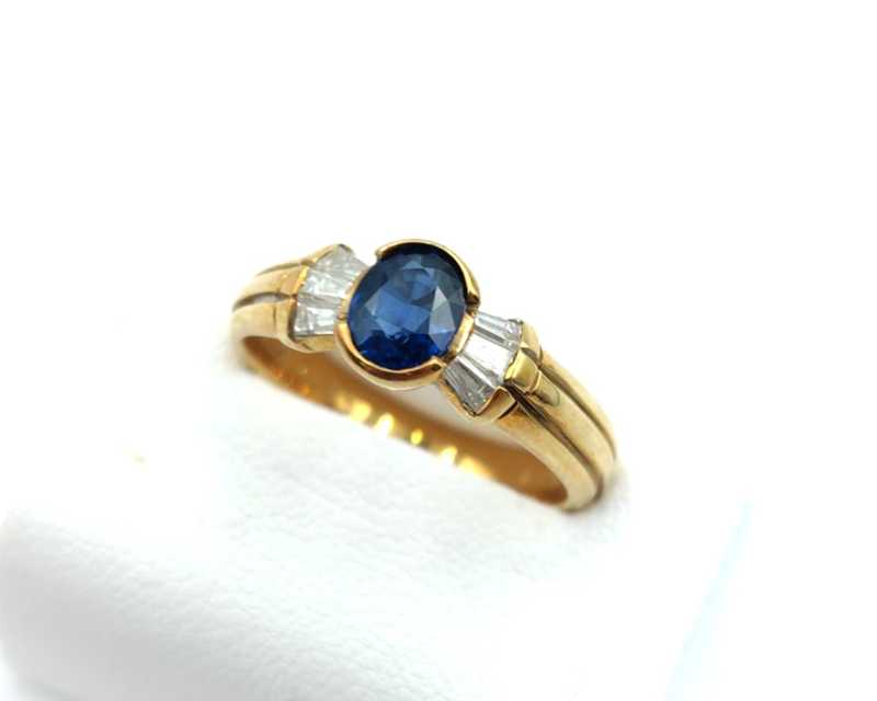 ジュエリー買取 サファイア ダイヤモンドリング