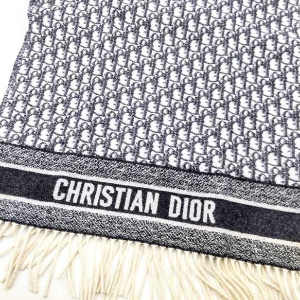 ディオール買取　マフラー　オブリーク