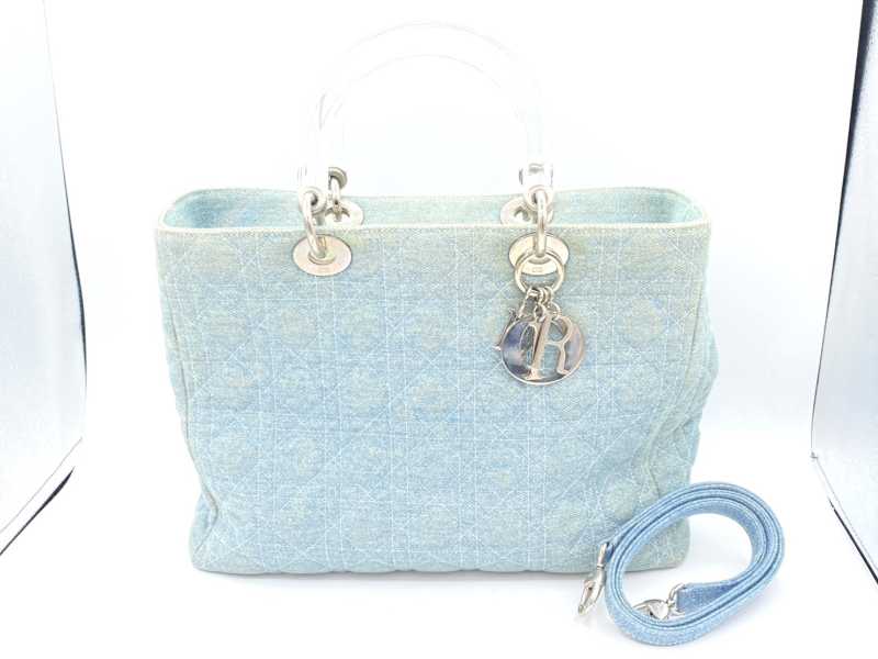 ディオール買取 レディディオール ラージ デニム