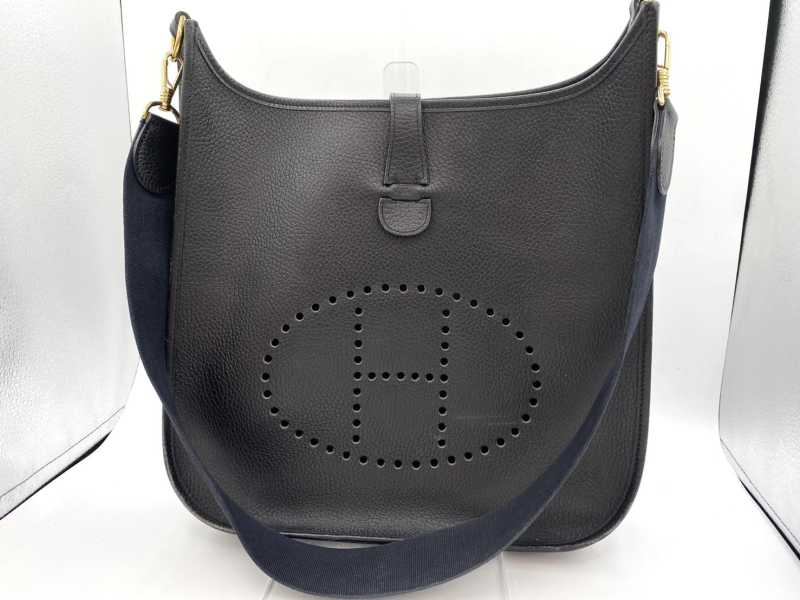 エルメス買取 エブリン 1 GM トリヨン 黒 □A刻