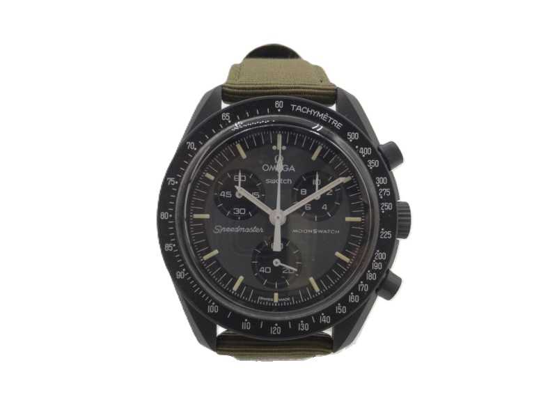 オメガ×スウォッチ　買取　スピードマスター