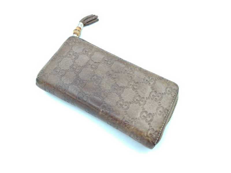 グッチ　買取　ラウンドファスナー