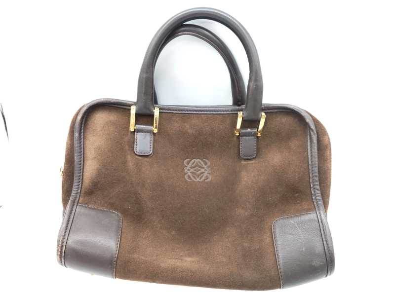 ロエベ買取 アマソナ28 旧型 スエード