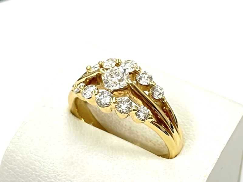 金買取 リング K18 ダイヤモンド