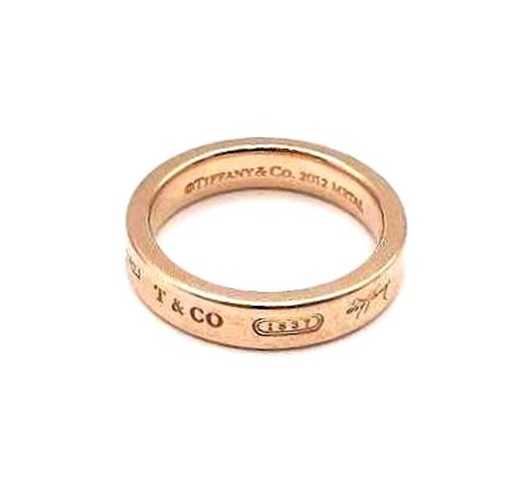 ティファニー買取　1837ナローリング　ルベドメタル
