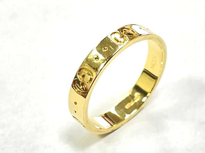 グッチ買取 アイコンリング 750YG