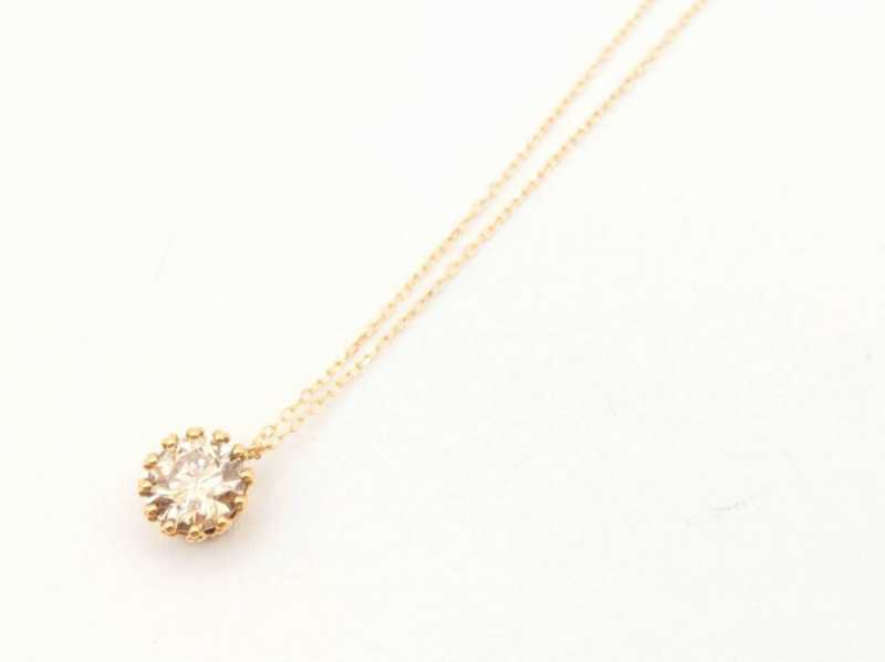 K18ネックレス　買取　ダイヤモンド