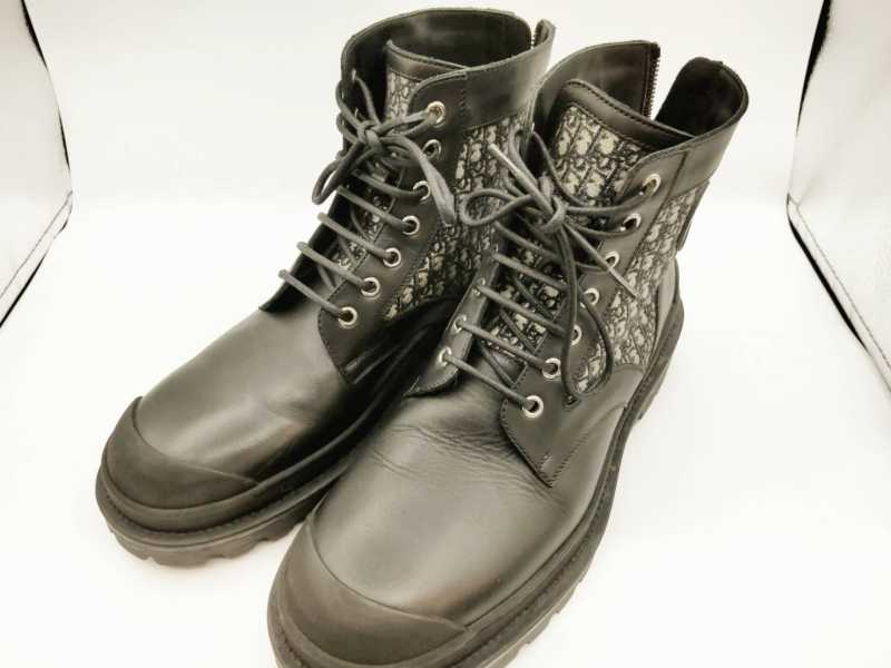 ディオール買取 オブリーク ショートブーツ