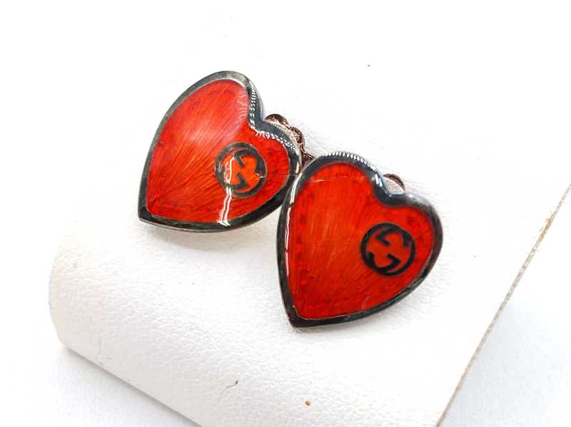 グッチ買取 インターロッキングGピアス