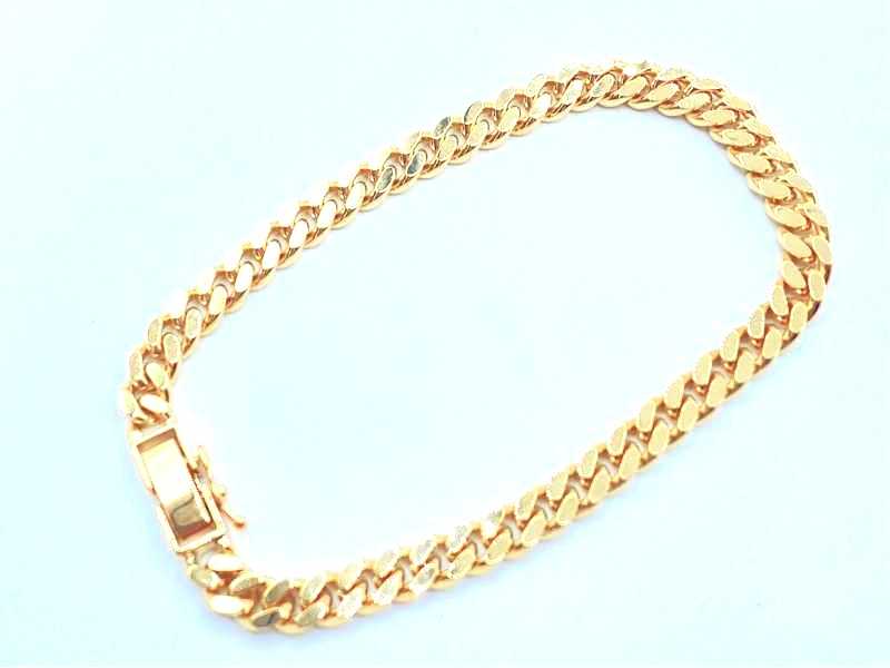 金買取 K18 ブレスレット 20.2g