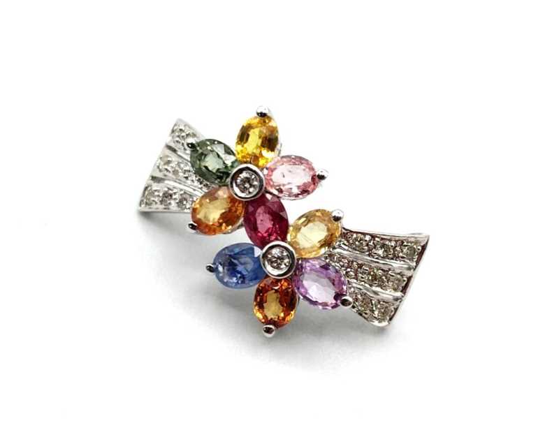 ジュエリー買取 マルチストーン ペンダントトップ