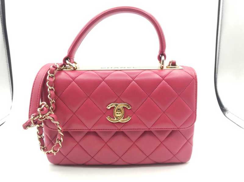 シャネル　買取　マトラッセ トップハンドルショルダー