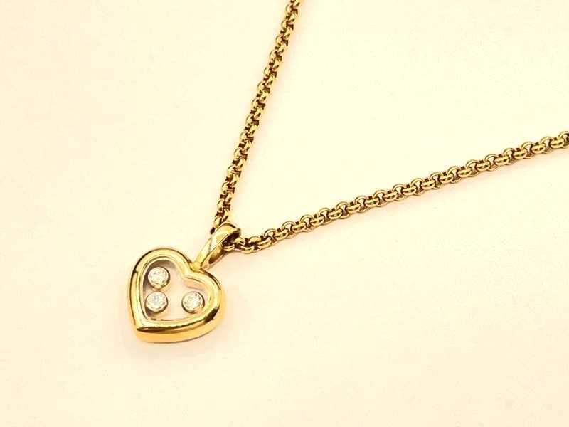 ショパール買取 ネックレス ハッピーダイヤ