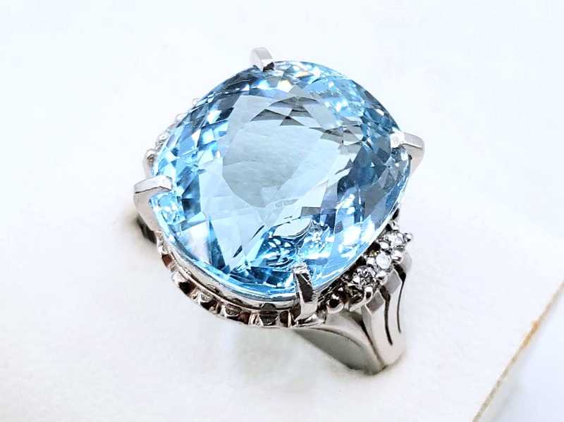 宝石買取 アクアマリンリング
